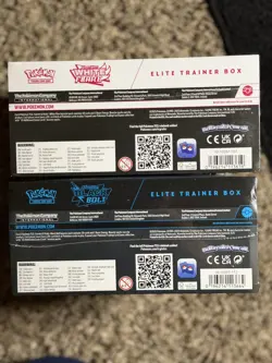 Pokemon Black Bolt and White Flare Elite Trainer Box ETB Set of 2 FACTORY SEALED - Image 5
