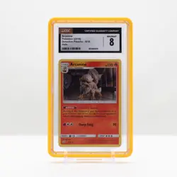 Pokemon Arcanine Holo #6/18 Detective Pikachu 2019 - CGC 8 - Image 1