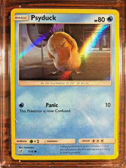 Psyduck Holo Common #7 - CGC NM/MINT+ 8.5 - 2019 Detective Pikachu - Pokemon TCG - Image 2