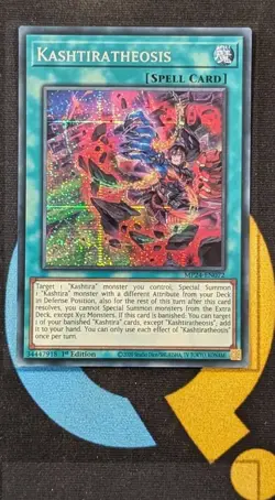 MP24-EN072 Kashtiratheosis Prismatic Secret Rare 1st Edition YuGiOh - Image 1