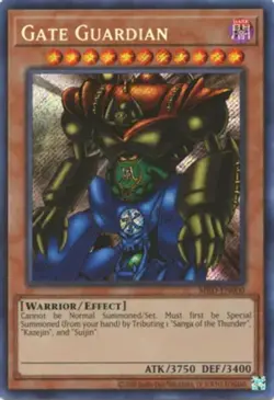 Yugioh! Gate Guardian - MRD-EN000 - Secret Rare - Unlimited 25th Anniversary Edi - Image 1