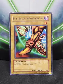 Yugioh Right Leg of The Forbidden One RP01-EN017 Rare LP - Image 1
