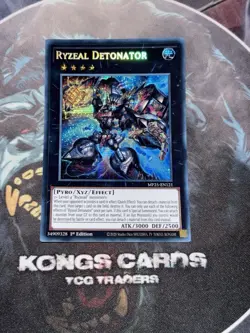 Yu-Gi-Oh MP25-EN121 Ryzeal Detonator Prismatic Secret Rare - Image 1
