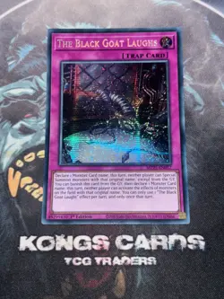 Yu-Gi-Oh MP25-EN057 The Black Goat Laughs Prismatic Secret Rare - Image 1