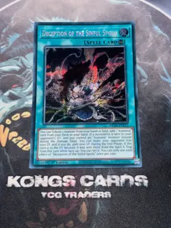 Yu-Gi-Oh MP25-EN113 Deception of the Sinful Spoils Prismatic Secret - Image 1