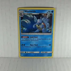 Pokemon TCG Card Wartortle Unbroken Bonds Cosmo Holo 34/214 Near Mint 2019 - Image 1