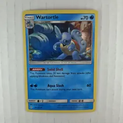 Pokemon TCG Card Wartortle Unbroken Bonds Cosmo Holo 34/214 Near Mint 2019 - Image 3