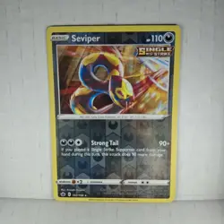Seviper 102/198 Rare Reverse Holo Lightly Played Pokemon TCG Card Fast Shipping - Image 1