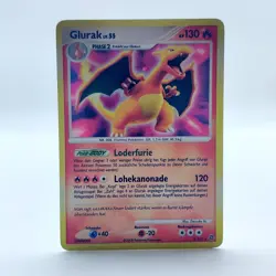 Pokemon TCG Karte - Glurak LV.55 - Rare - Holo - Ratselhafte Wunder - 3/132 - DE - Image 1