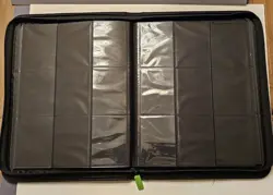 Vault X Signature Black 9-Pocket Exo-Tec Zip Binder - 360 Cards - Preowned - Image 3