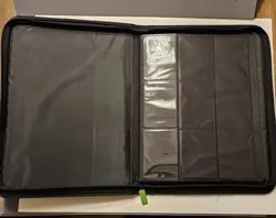 Vault X Signature Black 9-Pocket Exo-Tec Zip Binder - 360 Cards - Preowned - Image 4
