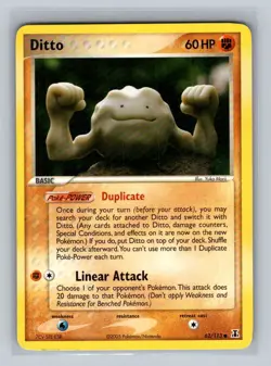 Ditto (Geodude)Delta Species Pokemon Trading Card Game 62/113 LP - Image 1