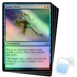 FOIL LUNAR FORCE X4 Eldritch Moon EMN Magic MTG MINT CARD - Image 1
