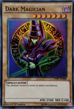 DPBC-EN008 DARK MAGICIAN SUPER RARE 1ST EDITION YuGiOh CARD - Image 1