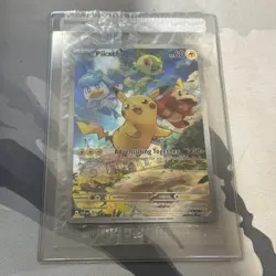 Pikachu 027 Sv: Scarlet & Violet Holo SEALED PROMO Pokemon Card - Image 1