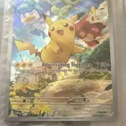 Pikachu 027 Sv: Scarlet & Violet Holo SEALED PROMO Pokemon Card - Image 4
