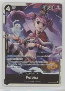 2023 One Piece Card Game: Wings of Captain OP06 SR Perona #OP06-093 - Image 1