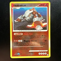 FREE SHIPPING Heatran Lv.47 Cosmic Holo 6/146 Legends Awakened Pokemon Card - Image 1
