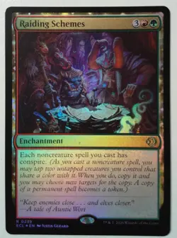 Raiding Schemes *FOIL Rare* Magic MtG x1 Lorwyn Eclipsed - Image 1