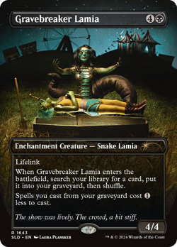 Gravebreaker Lamia [Secret Lair Drop Series] Near Mint - Image 1