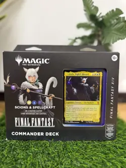 MAGIC THE GATHERING SCIONS & SPELLCRAFT FINAL FANTASY COMMANDER DECK - Image 1
