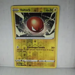 Voltorb #056/192 Reverse Holo 2020 Pokemon Rebel Clash Near Mint Fast Shipping - Image 1