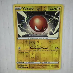Voltorb #056/192 Reverse Holo 2020 Pokemon Rebel Clash Near Mint Fast Shipping - Image 4