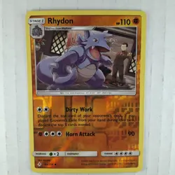 Rhydon 94/214 Uncommon Reverse Holo LP Pokemon SM - Unbroken Bonds Fast Shipping - Image 3