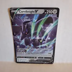Pokemon TCG Corviknight V Sword & Shield - Battle Styles 109/163 Holo Ultra Rare - Image 3