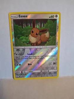 Pokemon Reverse Holo Eevee SM - Cosmic Eclipse 166/236 NM - Image 1