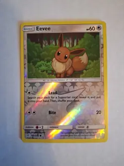 Pokemon Reverse Holo Eevee SM - Cosmic Eclipse 166/236 NM - Image 3