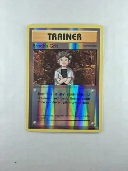 NM Pokemon TCG Brock's Grit XY Evolutions 74/108 Reverse Holo Uncommon - Image 3