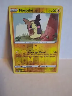 Morpeko - 078/202 - Rare - Reverse Holo - Near Mint Pokemon TCG - Image 1