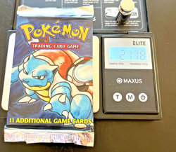 21.78g Super Heavy! 1999 Pokemon Base Set Unlimited FACTORY Sealed pokemon Pack - Image 1