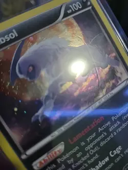 Absol XY178 XY Holo Black Star Promo Pokemon MP Condition - Image 3