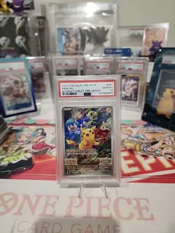 Pokemon TCG 2022 Pikachu 001/Sv-p Pre Order Promo, Japanese. PSA 10 Gem Mint - Image 1