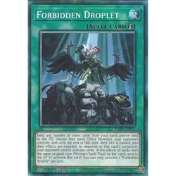 Forbidden Droplet Yu-Gi-Oh! RA01-EN064 1st Collector's Rare - Image 1