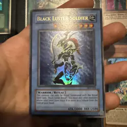 Black Luster Soldier - SYE-024 - Ultra Rare - 1st Edition - YuGiOh MP - Image 1