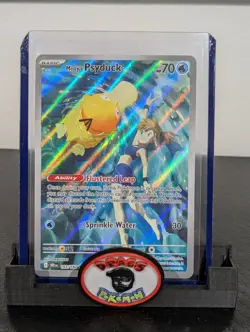 Pokemon Card MISTY'S PSYDUCK Illustration Rare IR 193/182 Destined Rivals NM/M - Image 1