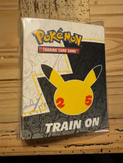 NEW - Pokemon TCG 25th Anniversary Celebrations Mini Card Binder Sealed - Image 1