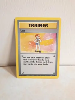Lass 75/102 Base Set -Rare- Trainer Pokemon Card. (A) - Image 2