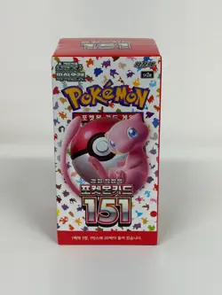 Pokemon Card Scarlet&Violet sv2a 151 Booster Box Korean Ver. - Image 1