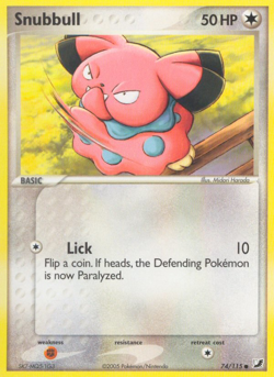 Snubbull 74/115 Common | Unseen Forces | Pokemon Card - Image 1