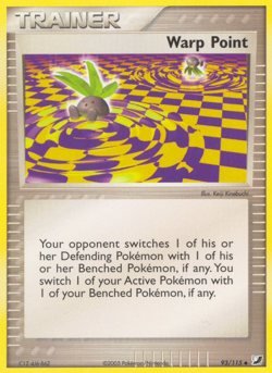 Warp Point 93/115 Uncommon | Unseen Forces | Pokemon Card - Image 1
