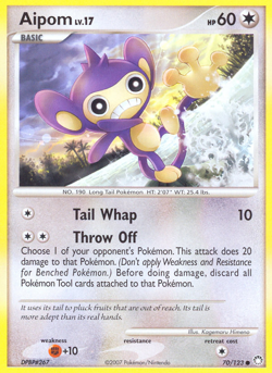 Aipom 70/123 Common | Mysterious Treasures | Pokemon Card - Image 1