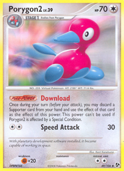 Porygon2 49/106 Uncommon | Great Encounters | Pokemon Card - Image 1
