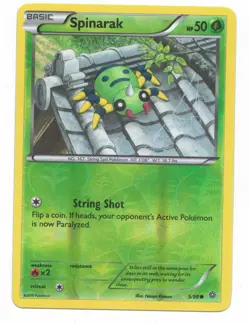 Spinarak 5/98 Reverse Holo | Ancient Origins | Pokemon Card - Image 1