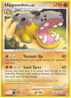 Hippowdon 29/130 Rare | Diamond & Pearl | Pokemon Card - Image 1
