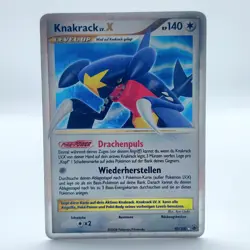 Pokemon TCG Karte Knakrack Lv. X Holo Rare 97/100 Majestatischer Morgen Deutsch - Image 1