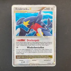 Pokemon TCG Karte Knakrack Lv. X Holo Rare 97/100 Majestatischer Morgen Deutsch - Image 3